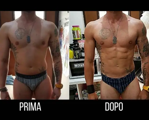 Prima e dopo — trasformazione 13