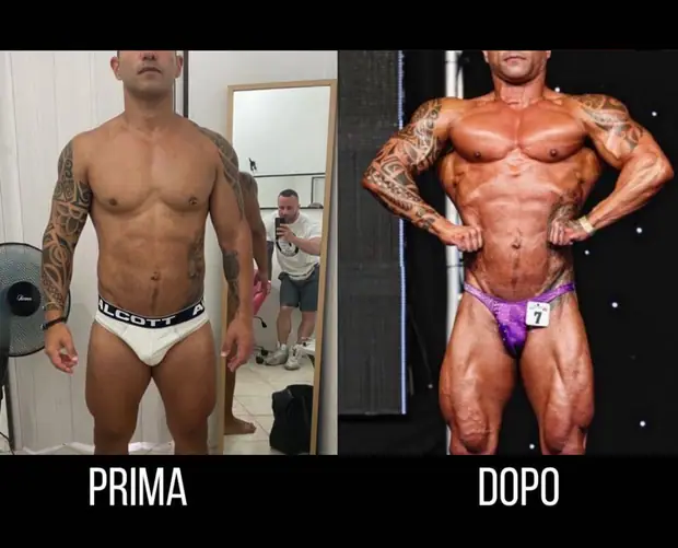 Prima e dopo — trasformazione 14