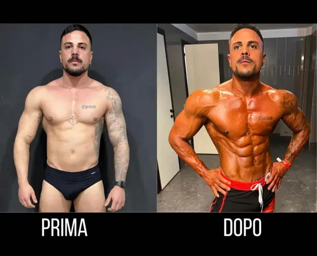 Prima e dopo — trasformazione 16