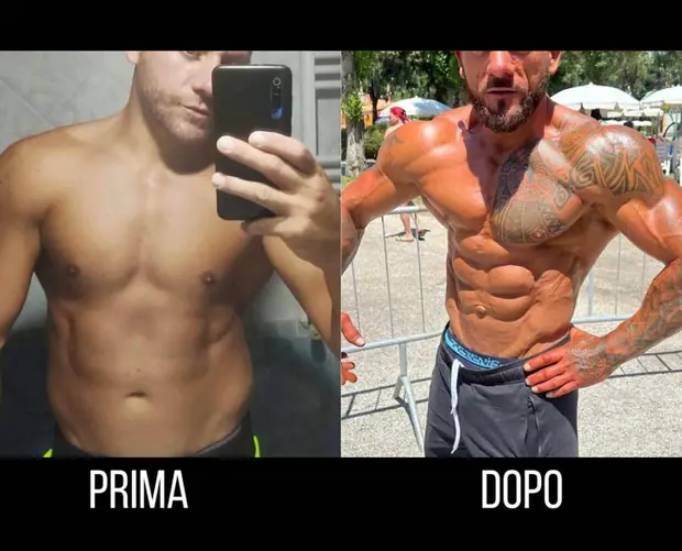 Prima e dopo — trasformazione 18