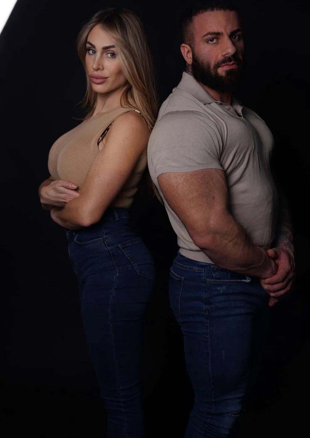 Valerio Monsignore ed Elisa Moriche